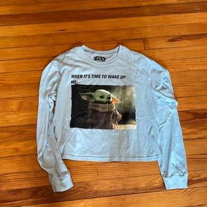 Star Wars cropped shirt size L